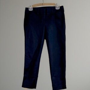 Ann Taylor LOFT Navy Cropped Pants
